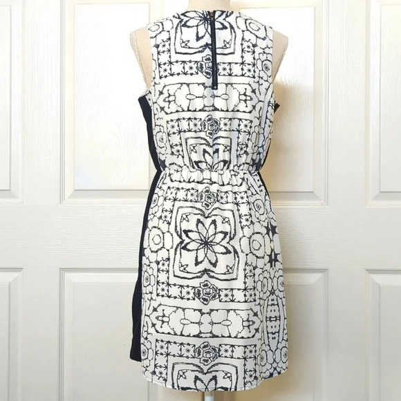 Charming Charlie Black and White Floral Dress - Picture 4 of 5